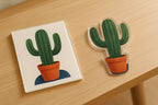 Square print versus cut to shape