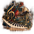 Artwork visualization: Music teacher — appreciation gift, personalized ISLA, subject-shaped acrylic with printed optical 3D depth; not carved relief.