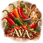 Artwork visualization: Chili pepper kitchen — host thank you gift, personalized AVA, subject-shaped acrylic with printed optical 3D depth; not carved relief.
