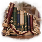Artwork visualization: Anonymous book spines — living room focal point, personalized LILY, subject-shaped acrylic with printed optical 3D depth; not carved relief.